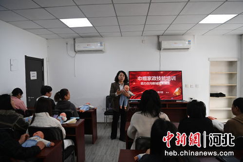 巾幗家政技能培訓 助力河北白溝婦女就業創業的新引擎